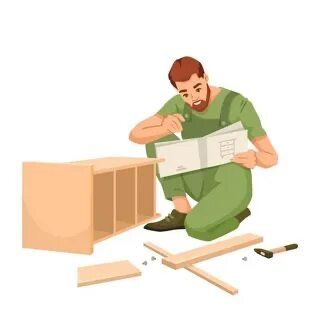 Разборка и сборка мебель