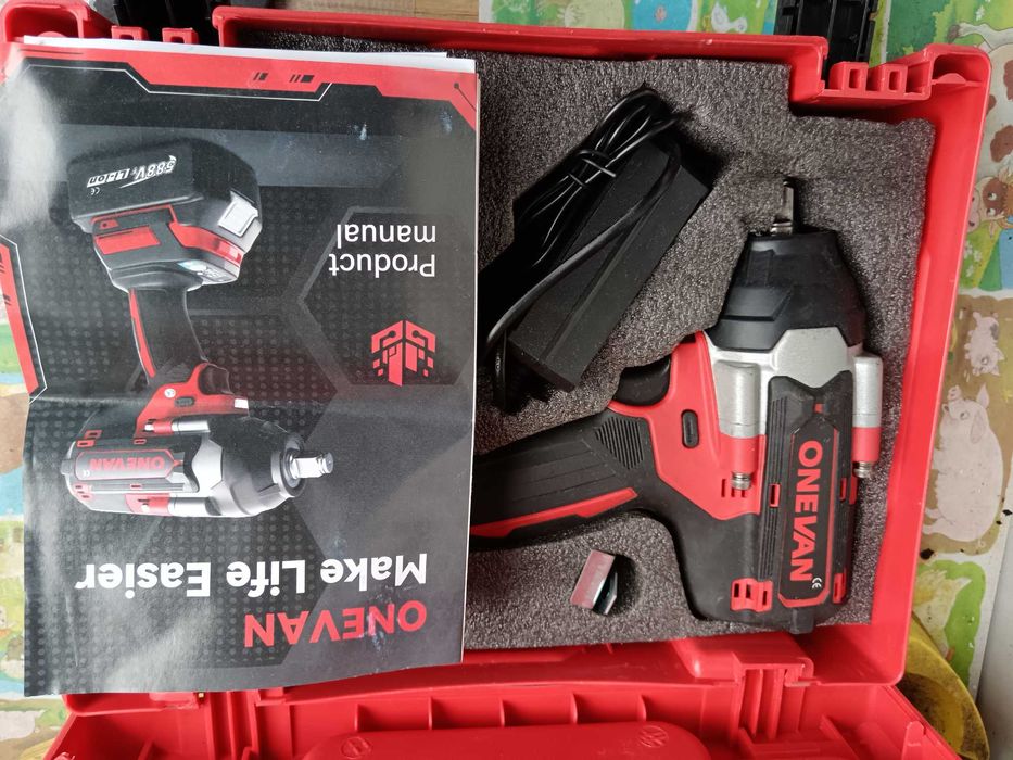 Ударен гайковерът onevan 1800nm