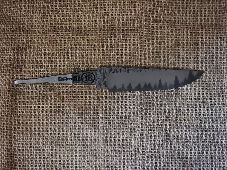 Ковани остриета за нож ръчна изработка