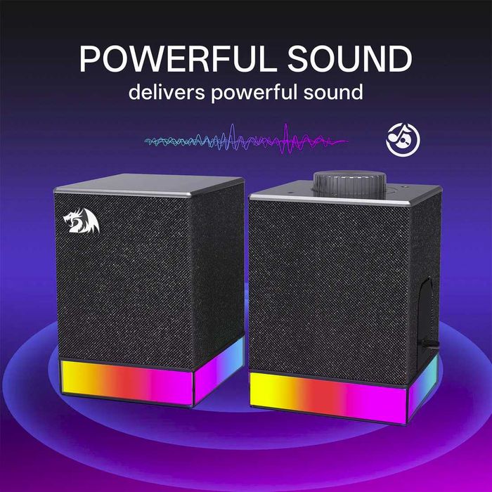 Redragon GLYPH GS517 — это компактная акустическая система