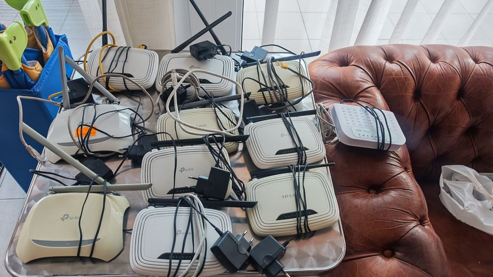 12 броя рутер ТP LInk