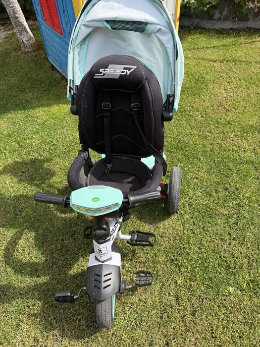 LORELLI Premium Триколка 360° SPEEDY AIR GREEN&BLACK