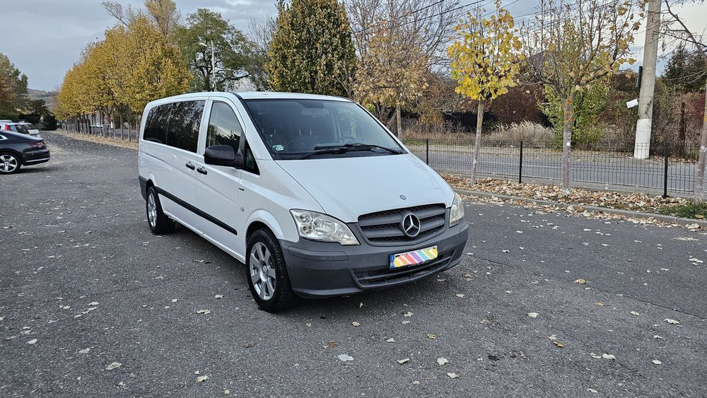 Mercedes vito 2011 Extra-Lung Euro 5 Clima fata-spate 9locuri