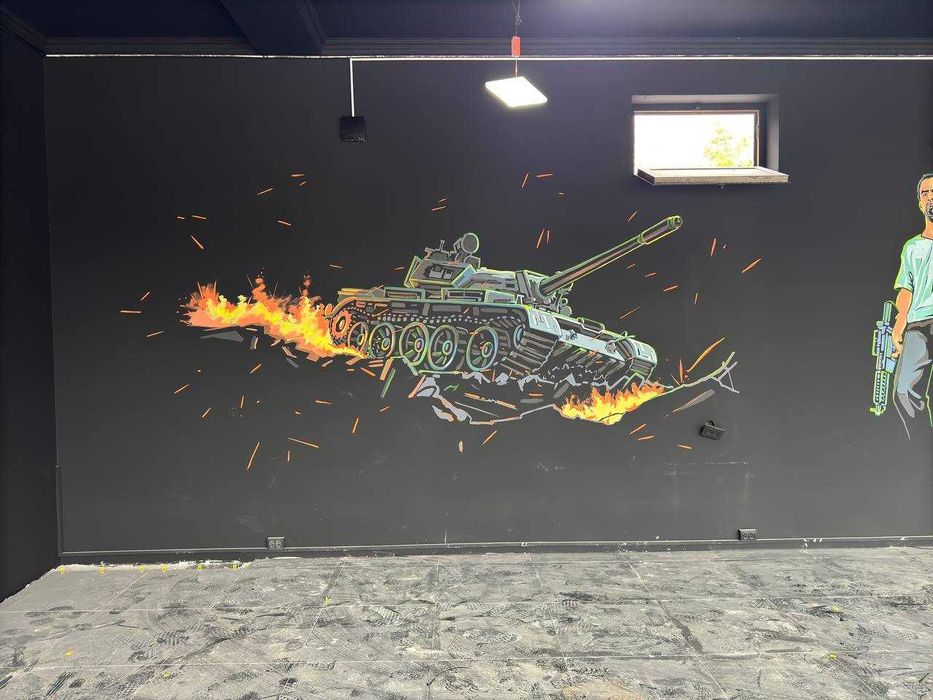 Рассом, художник, барелеф