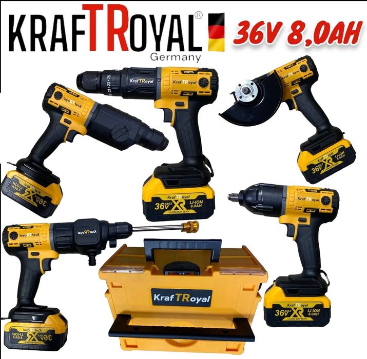 Мултифункционален Инструмент  Водоструйка Винтоверт Гайковерт-Импакт