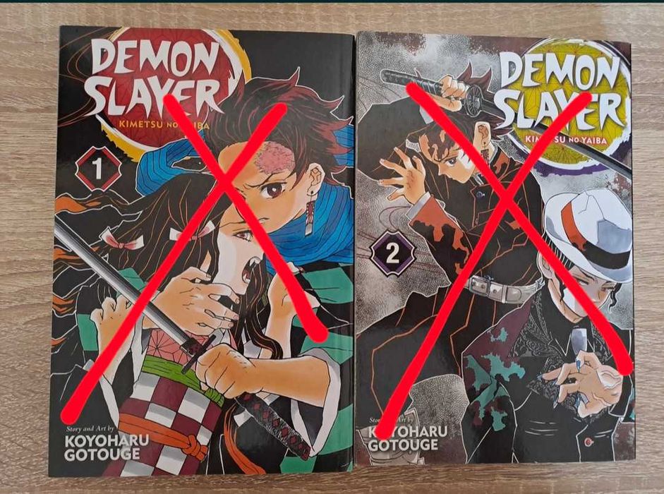 !!Намаление!! Манга Jujutsu kaisen и Demon slayer