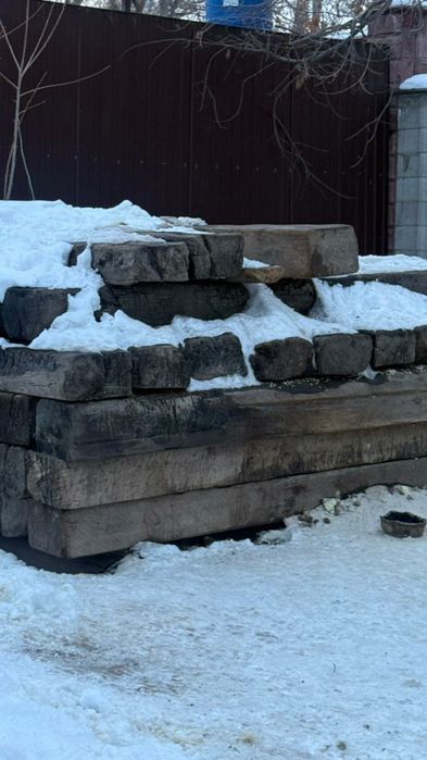 Деревянные шпалы