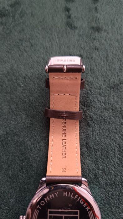Ceas bărbați Tommy Hilfiger original, curea piele maro