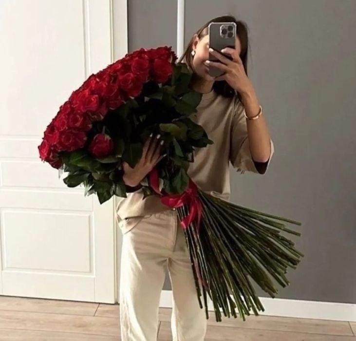 51роза, 101роза, букеты