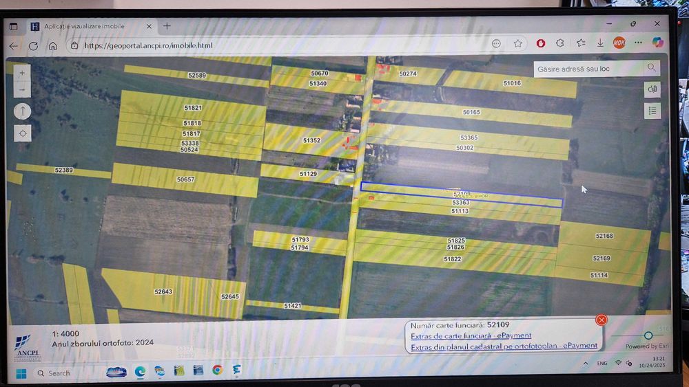 Teren intravilan ABRAMUT 7281 MP