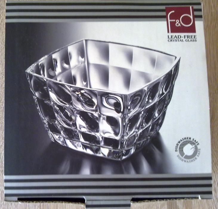 хрустальный салатник