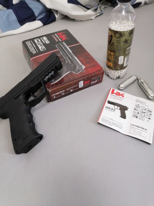 Pistol pneumatic NK45 CO2 Airsoft