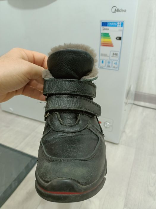 Қыстық етик кожа таза тегін