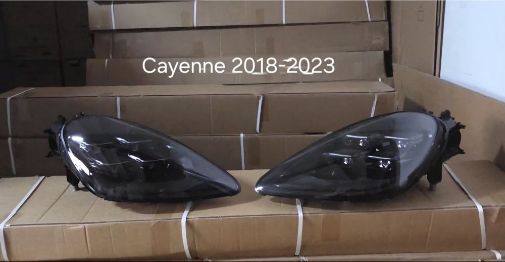 Faruri Full LED Porsche Cayenne look 2024 compatibile 2011-2023