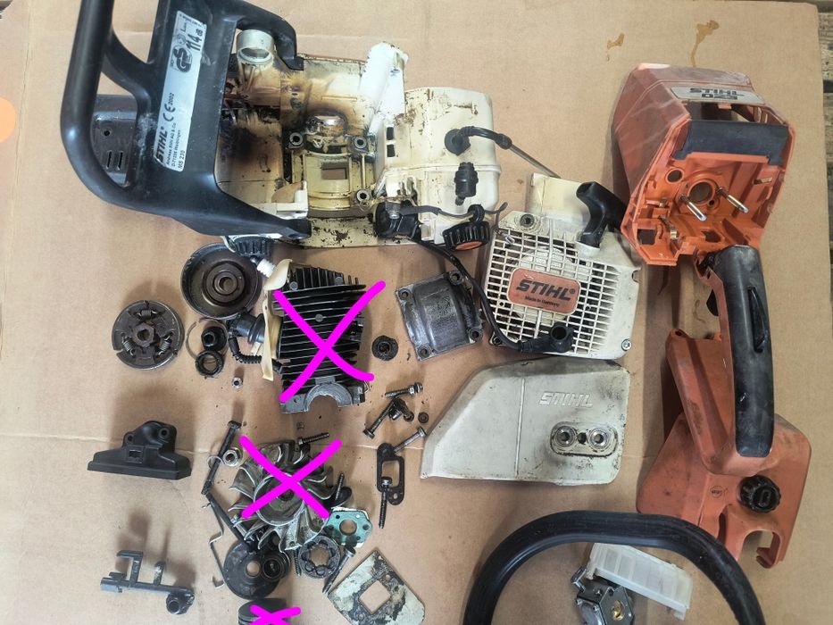Drujbă Stihl MS 230 023 MS 250 025 pe piese