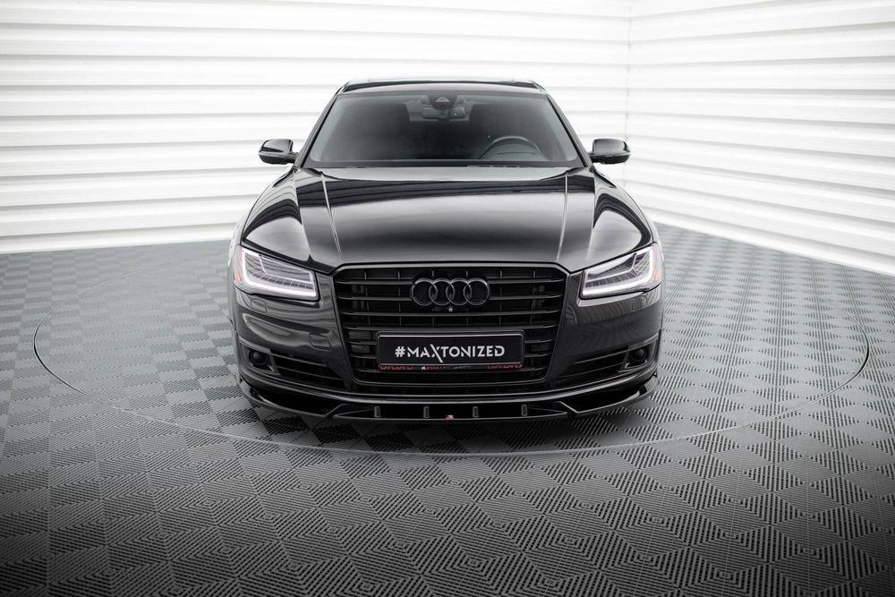 Спойлер за предна броня Maxton design за Audi A8 D4 (2013-2017)