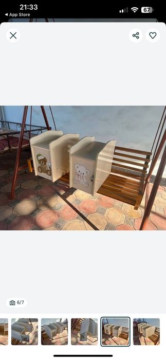 Детский кровать сотилади