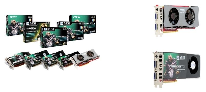 Placa video MSI N260 GTX