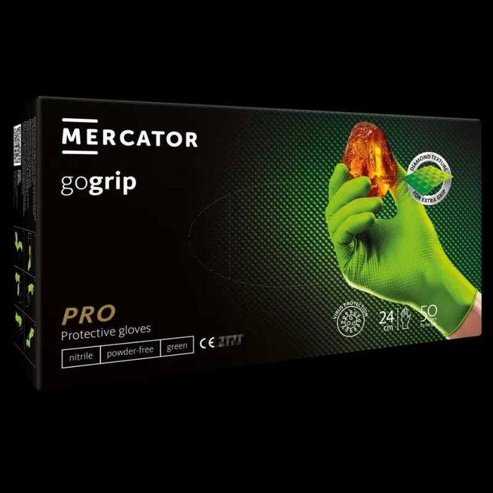 Автосервизни плътни и дебели нитрилни ръкавици