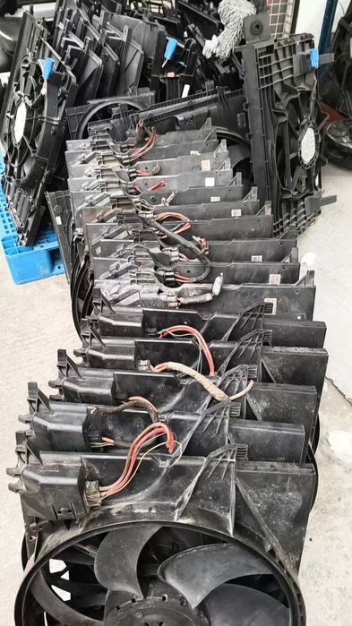 Электро вентилятор w203 мерседеса для свап