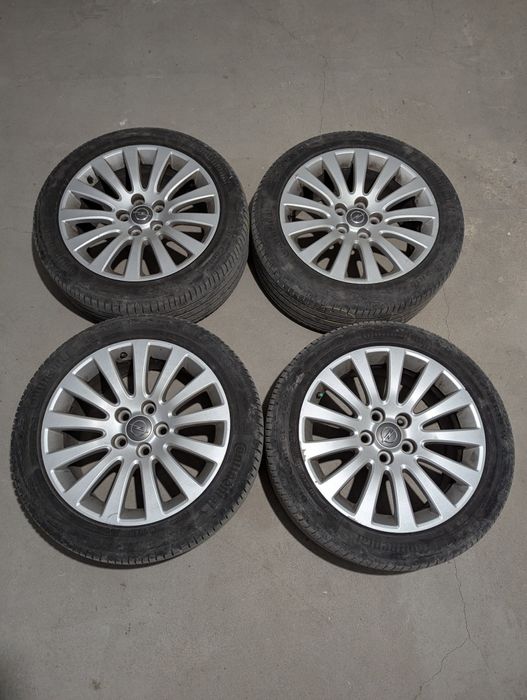 Джанти с гуми 245/45/R18 Continental UltraContact за Opel