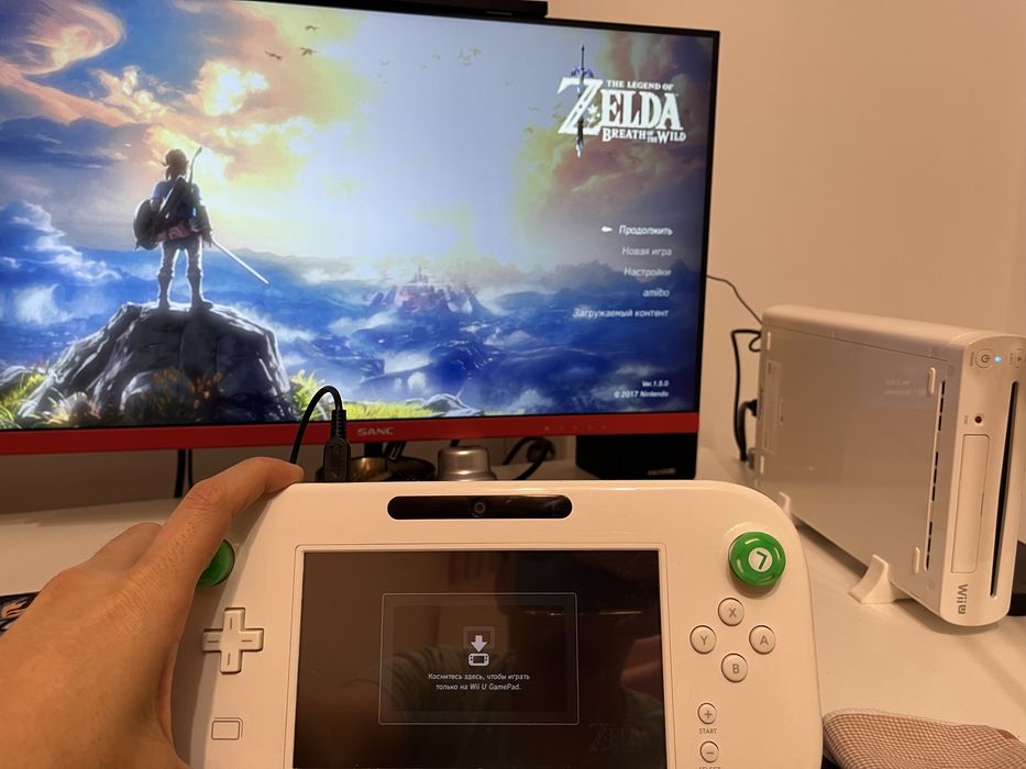 Nintendo Wii U прошитая