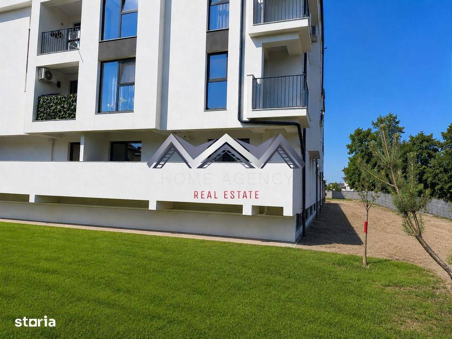 Apartament 2 camere Otopeni | parter înalt + terasă | parcare subteran