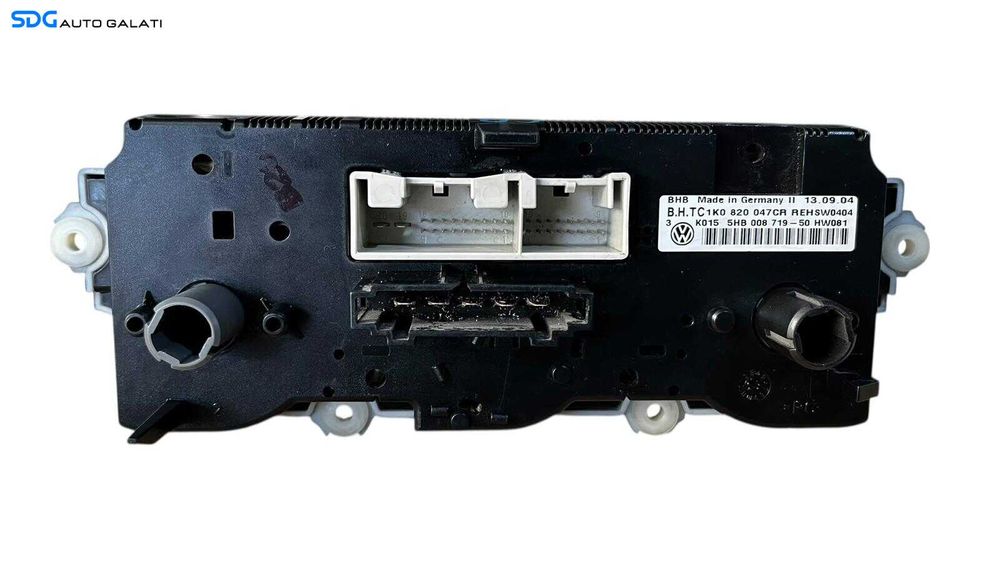 Panou Modul Unitate Comanda AC Aer Conditionat Clima Climatic Volkswagen Golf 5 Plus 2004 - 2008 Cod 1K0820047CR 5HB008719 [LC0587]