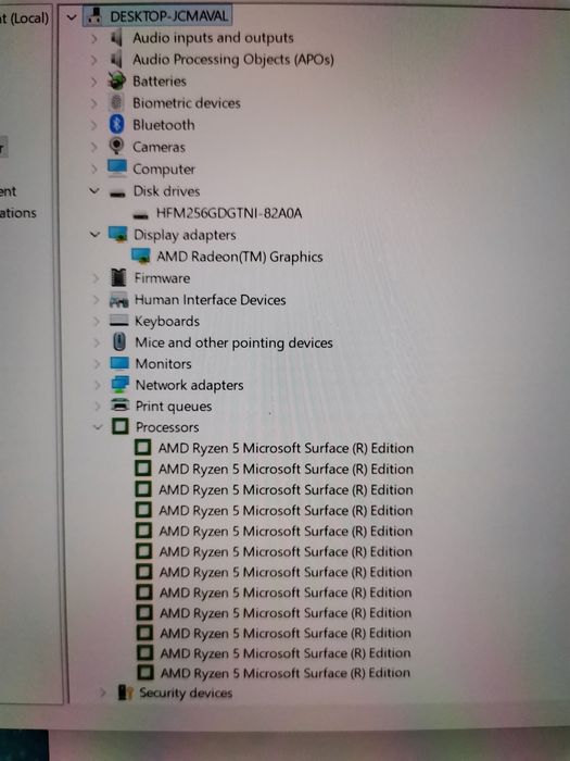 Microsoft Surface Laptop 4 Ryzen 5 4680U 8Gb 256gb touchscreen