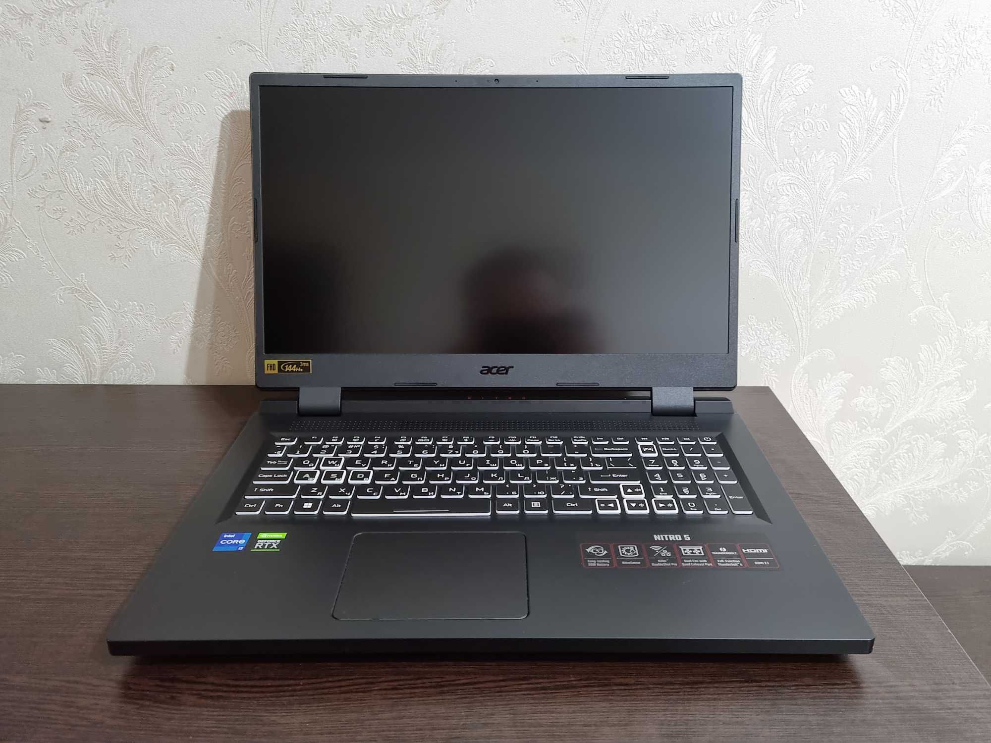 Ноутбук Acer Nitro 5 AN517-55 RTX 3060 i7 12700H 17,3″ 144 Гц ...
