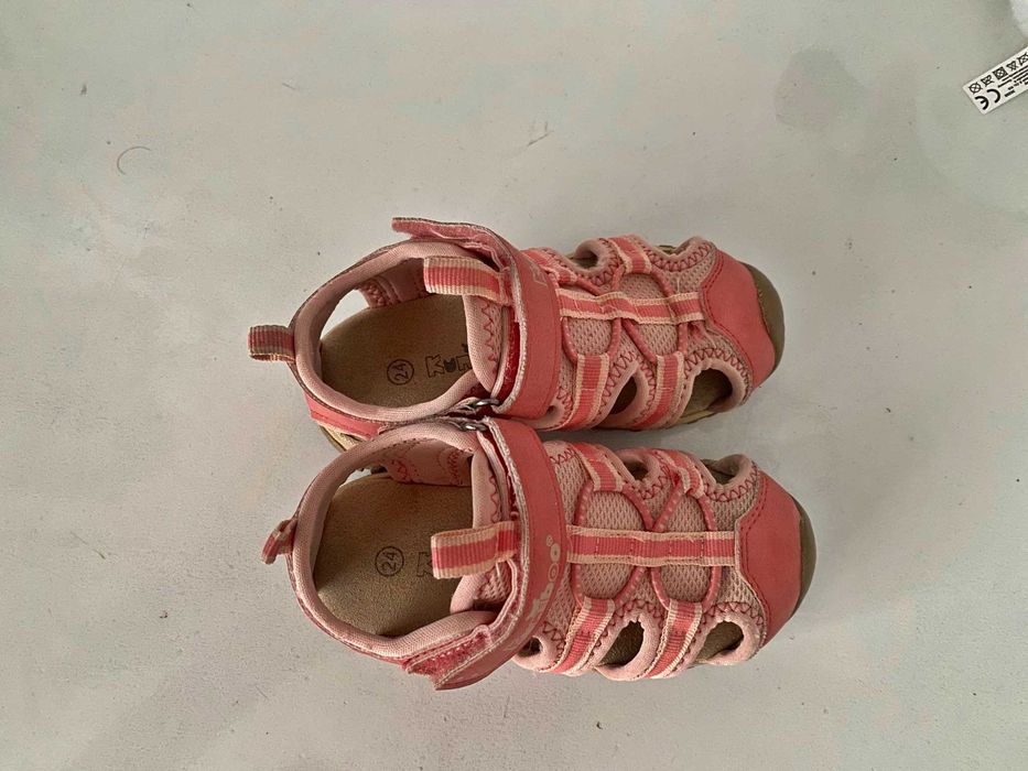 Sandale textile cu scai Kuniboo marime 24