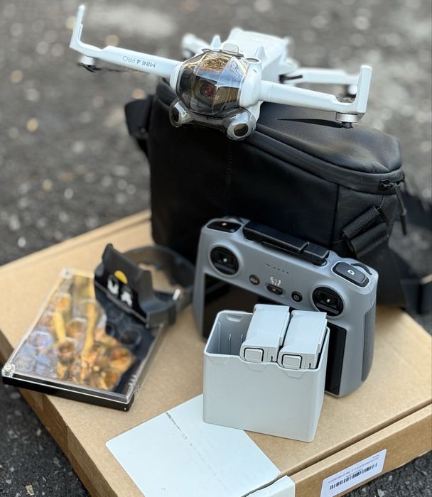 Дрон DJI Mini 4 Pro + 3 батерии + ND филтри + чанта – ТОП комплект