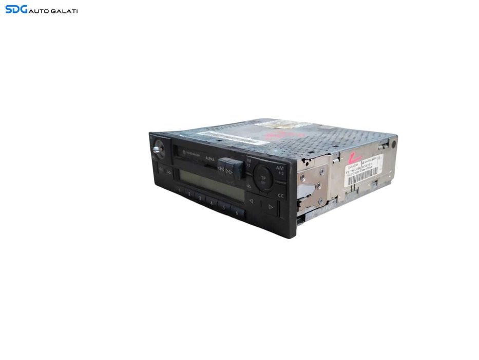 Unitate Radio cu Caseta Alpha Volkswagen Lupo 1998 - 2005 Cod 6X0035153A [L5631]
