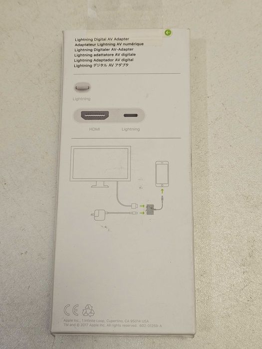 Adaptor Apple Lightning to Digital AV Adapter HDMI iPhone iPad Original