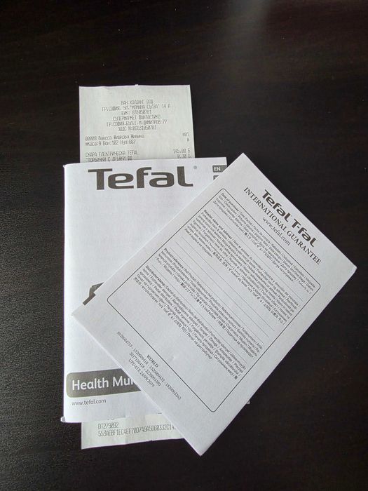 Скара Tefal с комбинирана плоча и капак