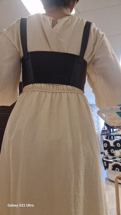 Кожанный корсет.