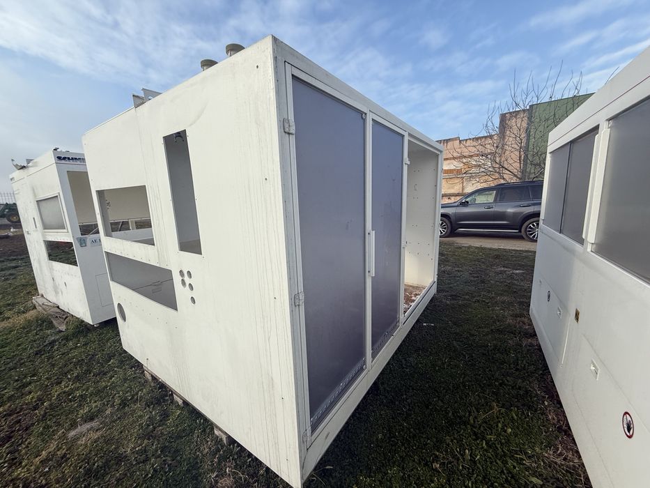 Containar din plastic 15 mm, ghereta, casuta vanzare, baraca, chiosc