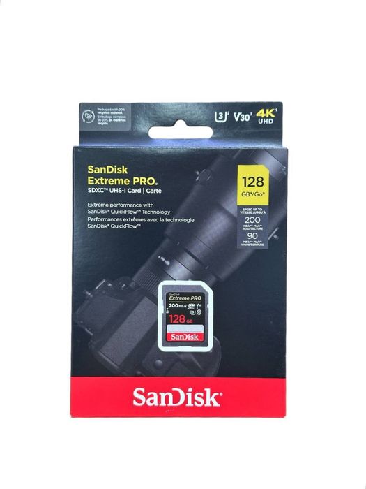 SanDisk  Extreme
PRO SDXC UHS-I Card