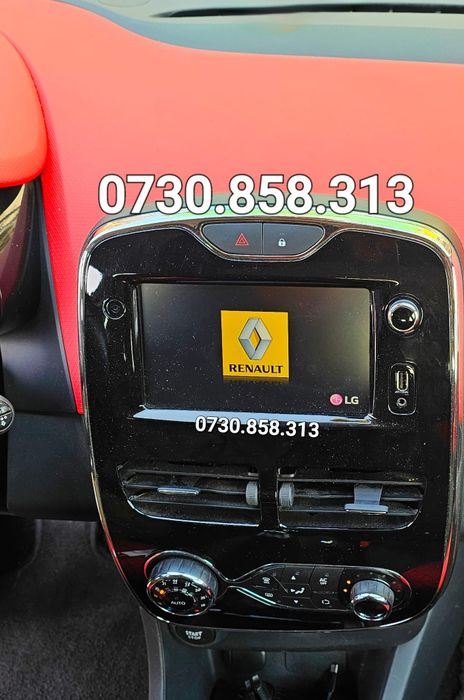 Funcții Renault Clio 4 activare camera marșarier + montaj , harta navi