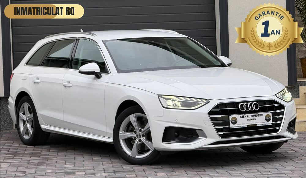 Audi A4 Avant RECENT INMATRICULAT RO / GARANTIE Inclusa ! / 2020 / Mild hybrid