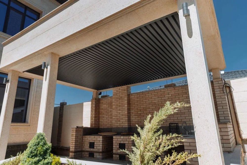 Реечный кубообразный потолок