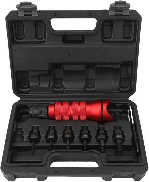 Set adaptor nituitor portabil cu 6 capete interschimbabile