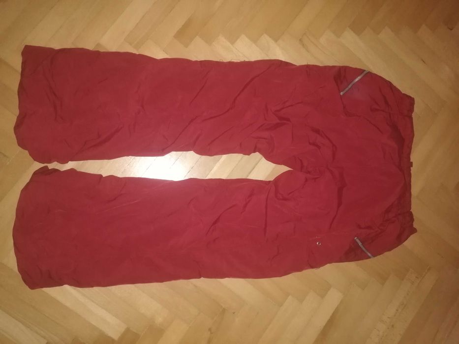 Pantaloni de fas femei rosu