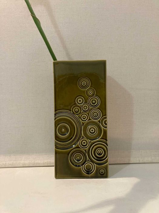 vaza irlandeza celtic modern  verde mare 31 cm Thomas Rosenthal