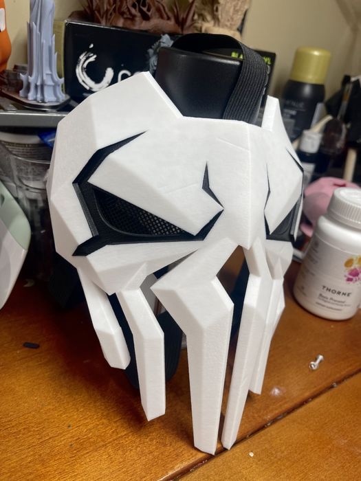 Punisher mask 3d