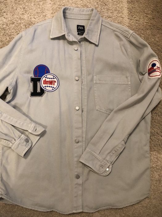 Дънкова риза ZARA