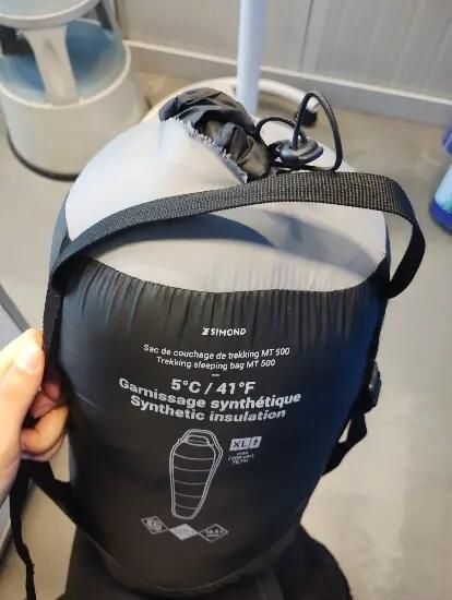 Sac de dormit de trekking 5°c, Mt500 - produs resigilat Decathlon