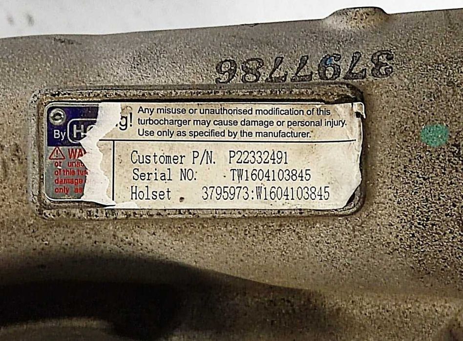 Turbosuflanta Holset camion Volvo FH4/FM4/FMX4  - Piese de motor Volvo