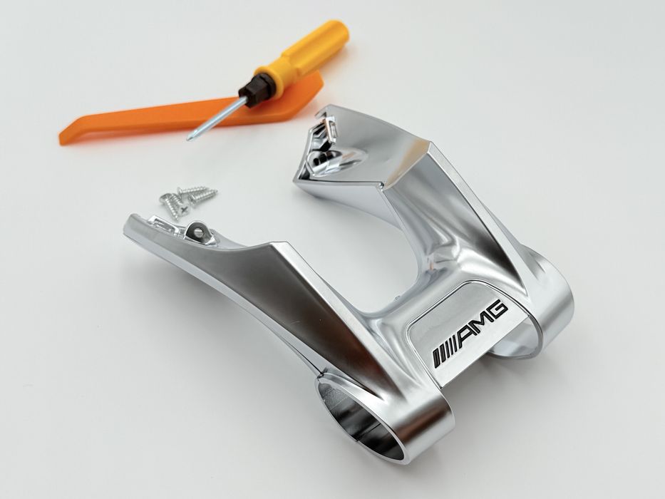 Trim Mercedes Emblema Amg Volan gri