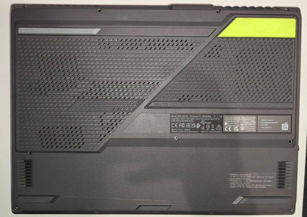 ASUS ROG Strix G15 (2022) G513RM